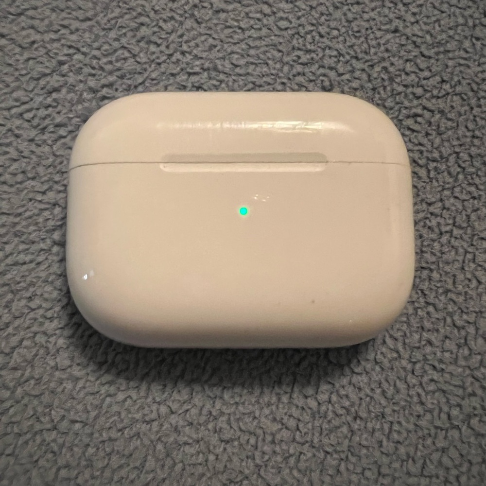 Gently used airpod pro case ONLY.  No AirPods come with this.